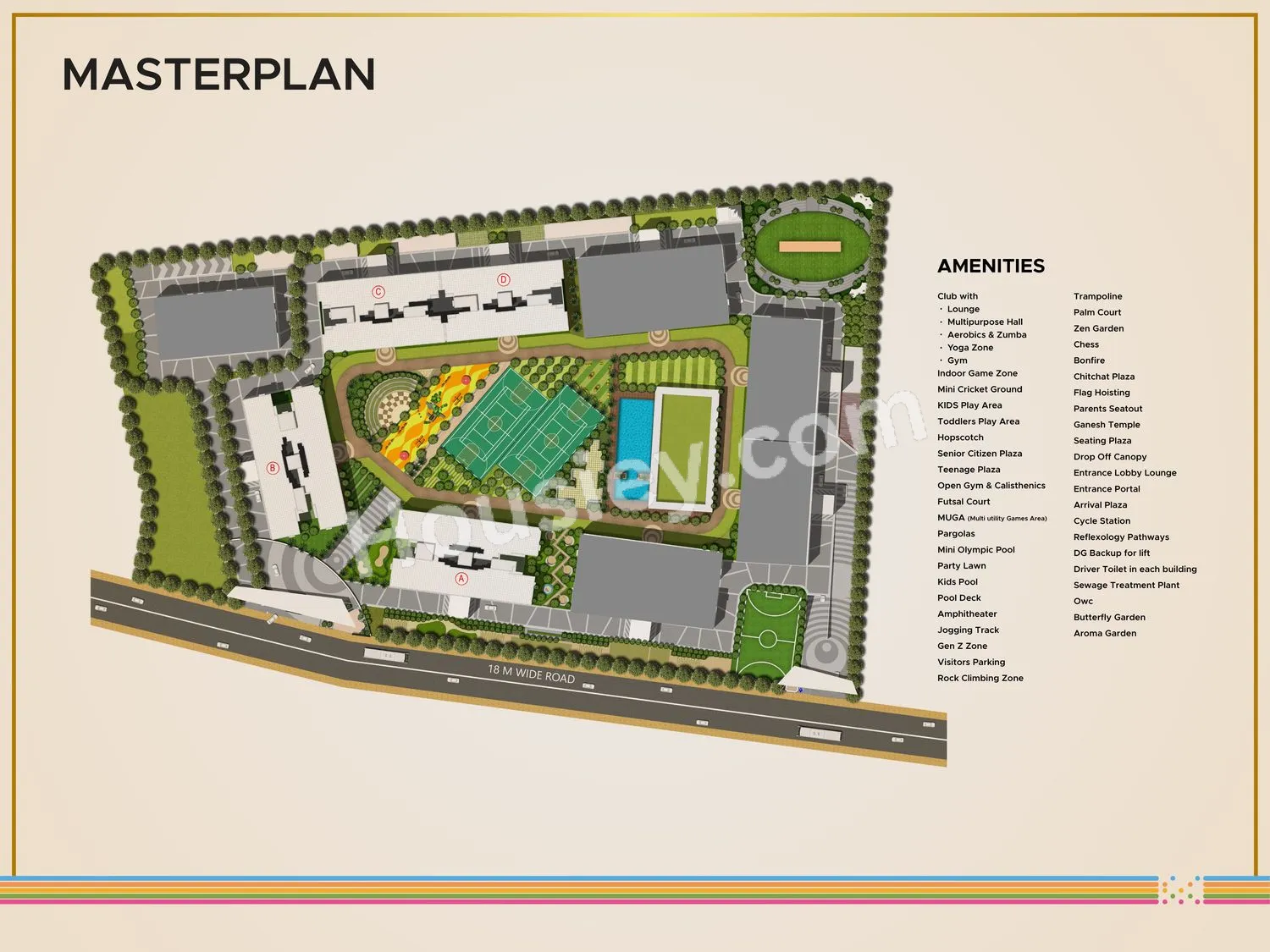 Pride World City Montreal Floor plan 1